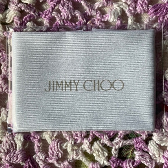 ๐ JIMMY CHOO EYEGLASS CLEANING CLOTH ๐ NWOT ๐ - Picture 5 of 16
